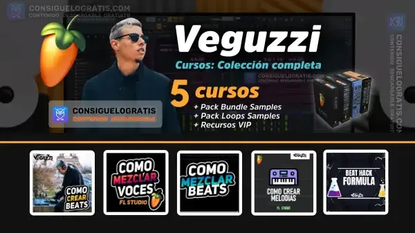 Veguzzi: Colección completa de cursos + Samples, Lopps y Extras  | Download